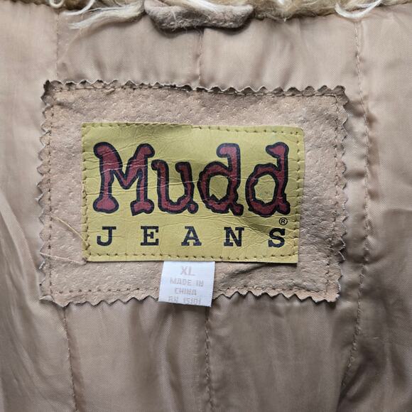Vintage Mudd Jeans Leather Penny Lane Jacket Size XL - Picture 4 of 7